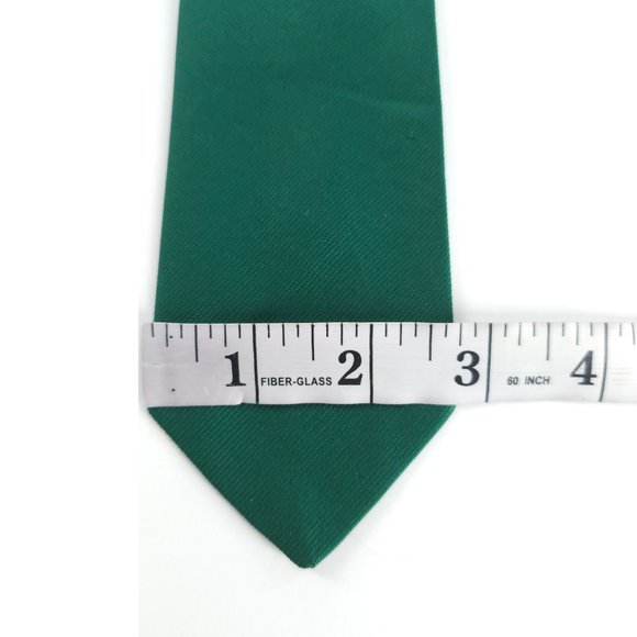 Anderson Little Men Necktie Solid Color Green Size 54x3 - NWOT - Picture 4 of 5